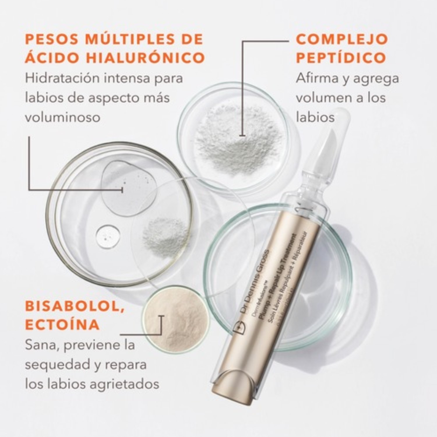 DERMINFUSIONS ™ PLUMP + REPAIR LIP TREATMENT (TRATAMIENTO PARA LABIOS)